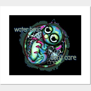 Waterbear don't care gripink Posters and Art